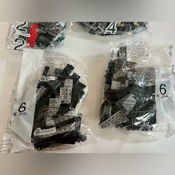 75150 LEGO Vader's TIE Advanced vs. A-Wing Starfighter New Sealed Bags, No Box - Picture 6 of 6